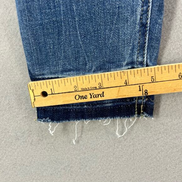 Kancan Jeans Women's 9/28 Blue Geneva High Rise Ankle Skinny Preppy Normcore - Picture 6 of 14